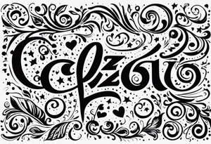 Cez bolesť tattoo idea