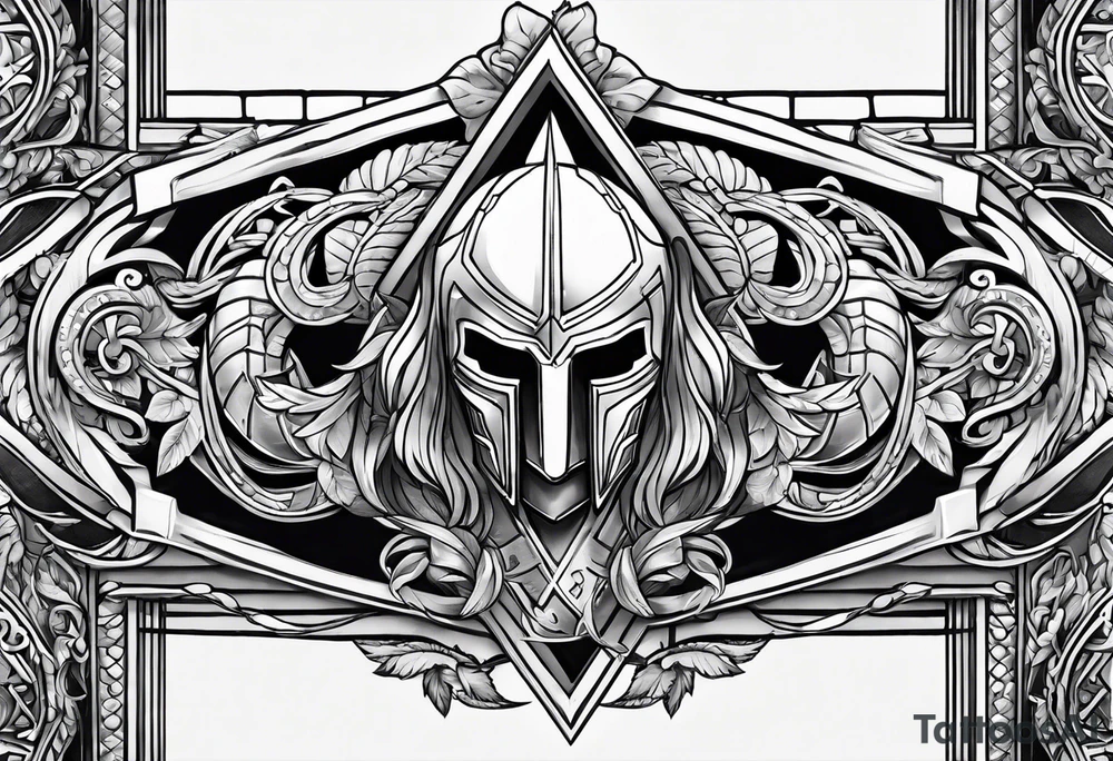 spartan tattoo idea
