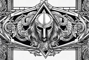 spartan tattoo idea