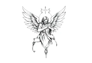 Biblical, Christianity, Archangel, Hebrew tattoo idea