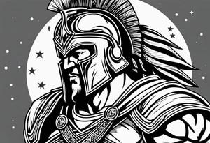 spartan tattoo idea