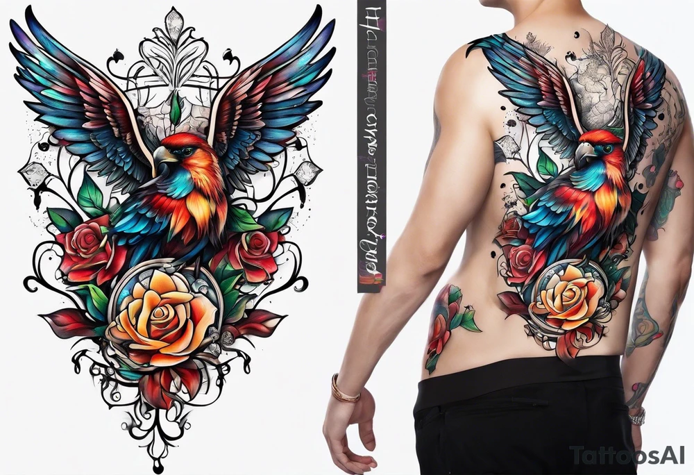 heaven tattoo idea