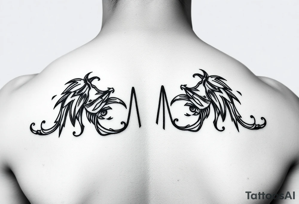 play, pause, stop rewind in a ekg tattoo idea