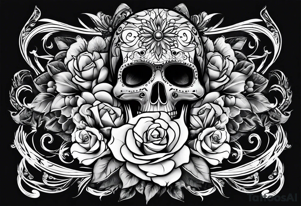 RELIQUIAS DE LA MUERTE tattoo idea