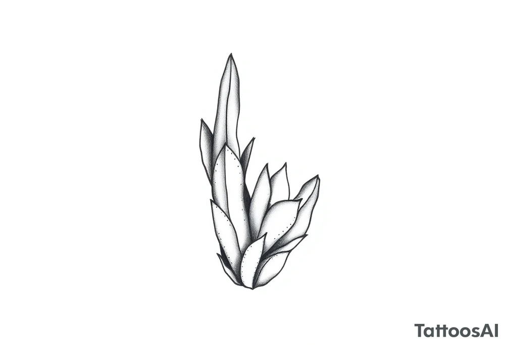 Cute cacti tattoo idea