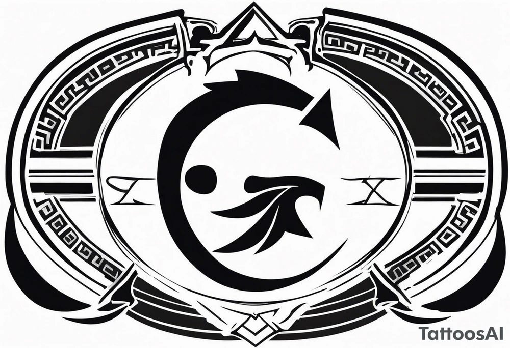 greek spartan symbol tattoo tattoo idea