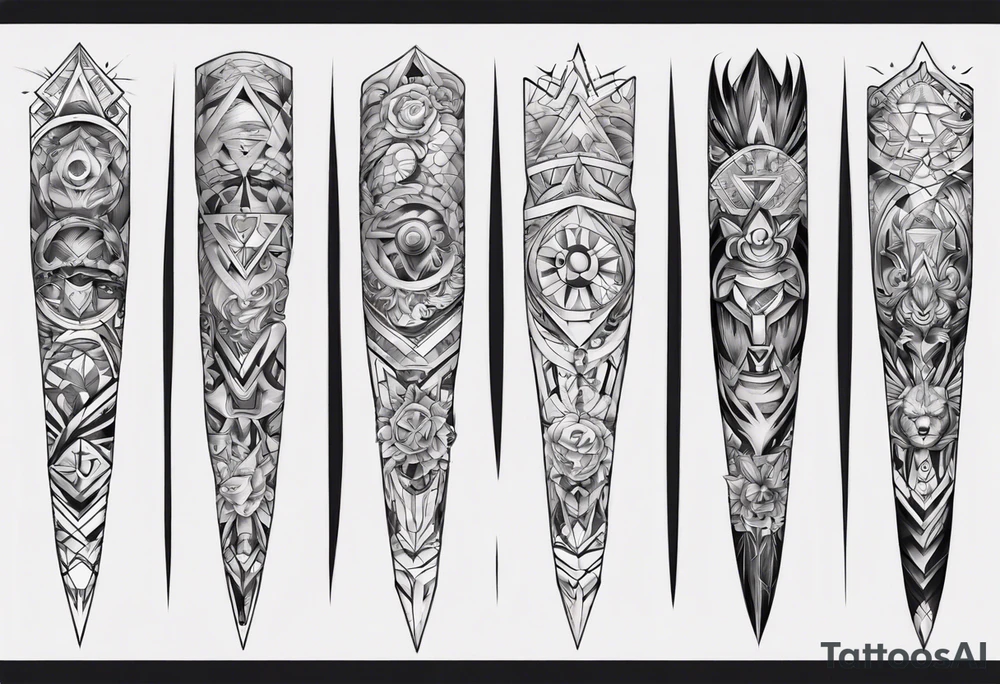 full arm. tattoo idea