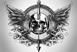 5 arrows tattoo idea