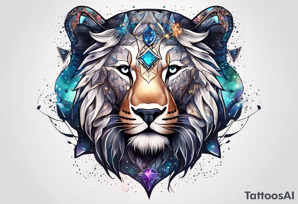 Constellation, animal tattoo idea