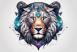 Constellation, animal tattoo idea