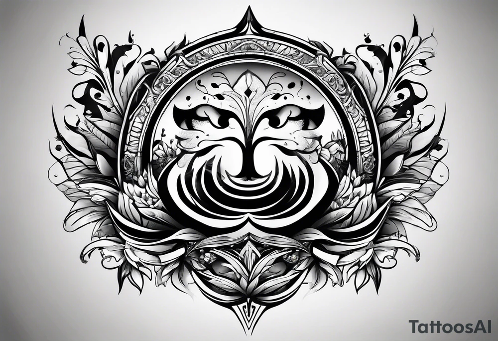A warmhole tattoo idea