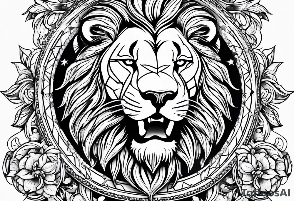 LEO ASTROLOGY tattoo idea