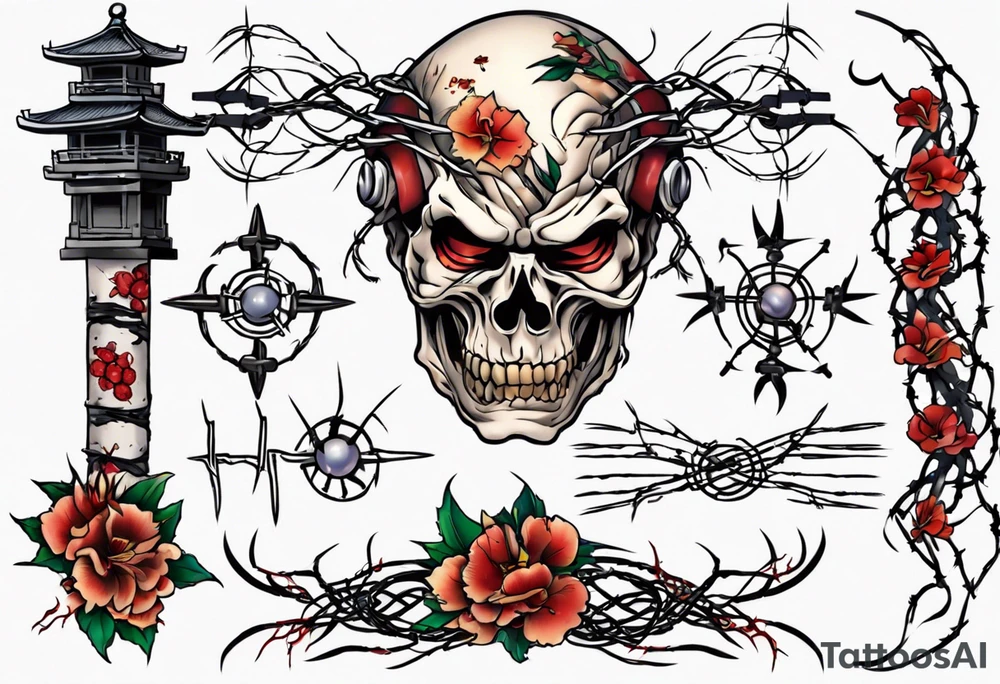 barbwire tattoo idea