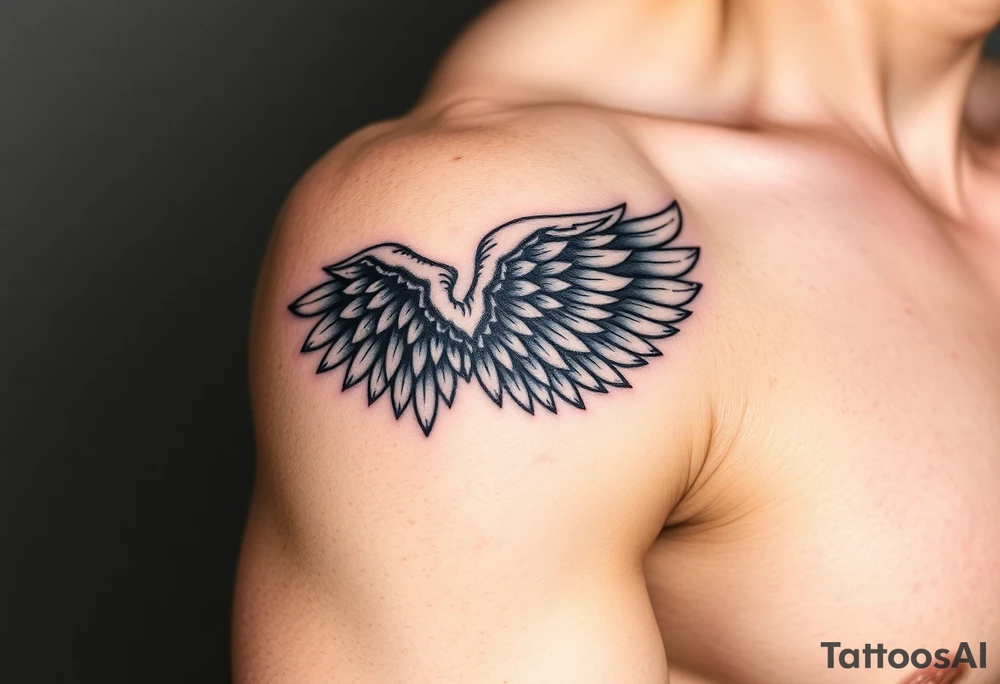 Wing tattoo idea