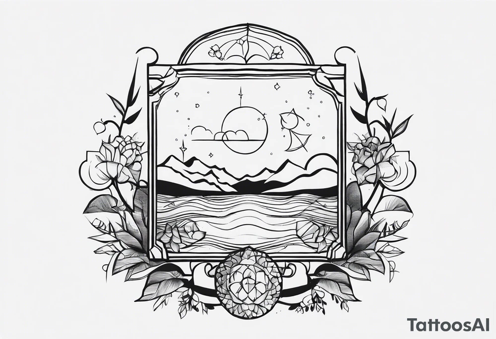 One life tattoo idea