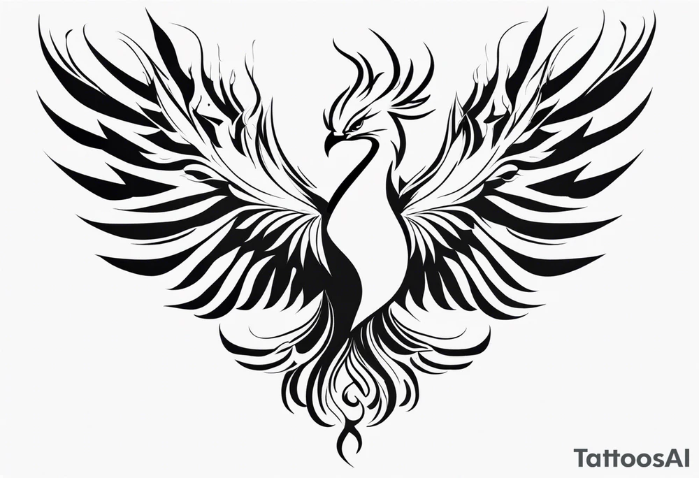 phoenix tattoo idea