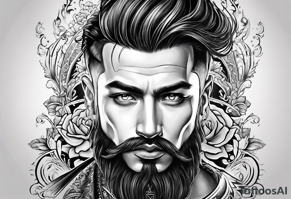 Портрет чикано tattoo idea