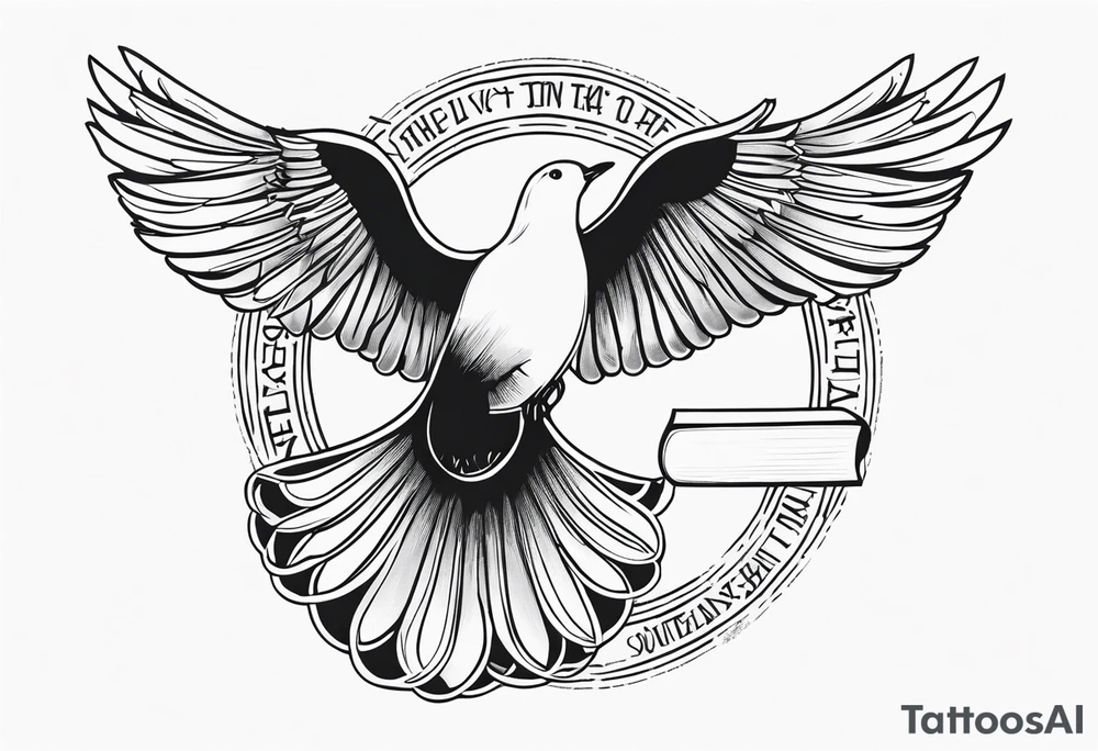 Snake and dove arm tattoo with bible verse Matthew 10:16 included tattoo idea