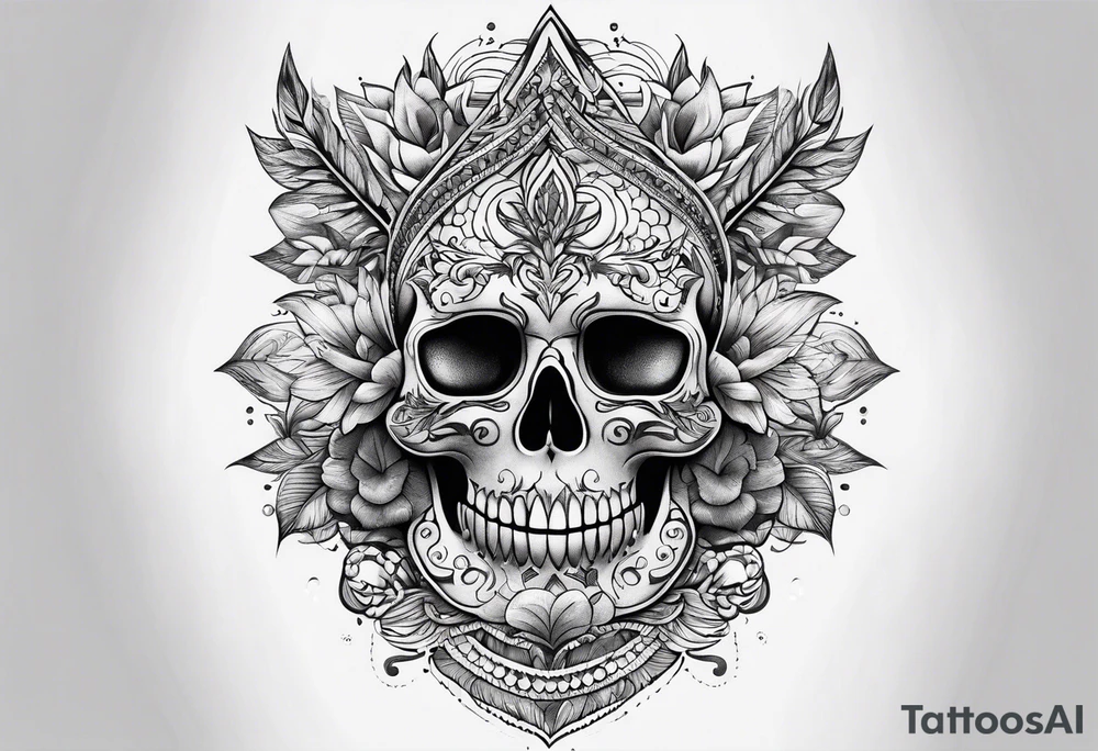 Végétale arm tattoo idea