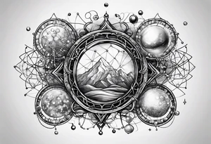 Chemistry adrenaline molecular structure tattoo idea