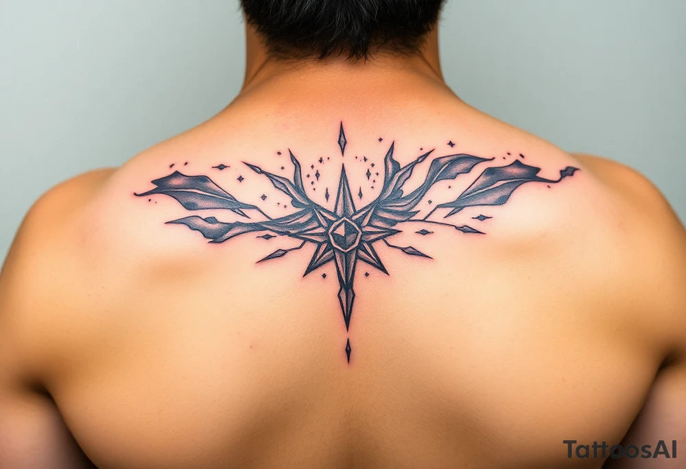 cover up tattoo inspired by the galaxy tattoo idea