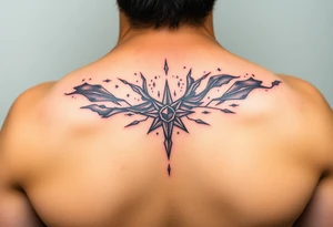 cover up tattoo inspired by the galaxy tattoo idea