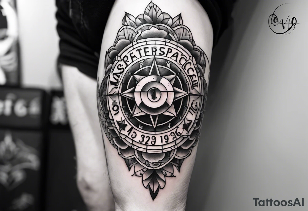 area code tattoo idea
