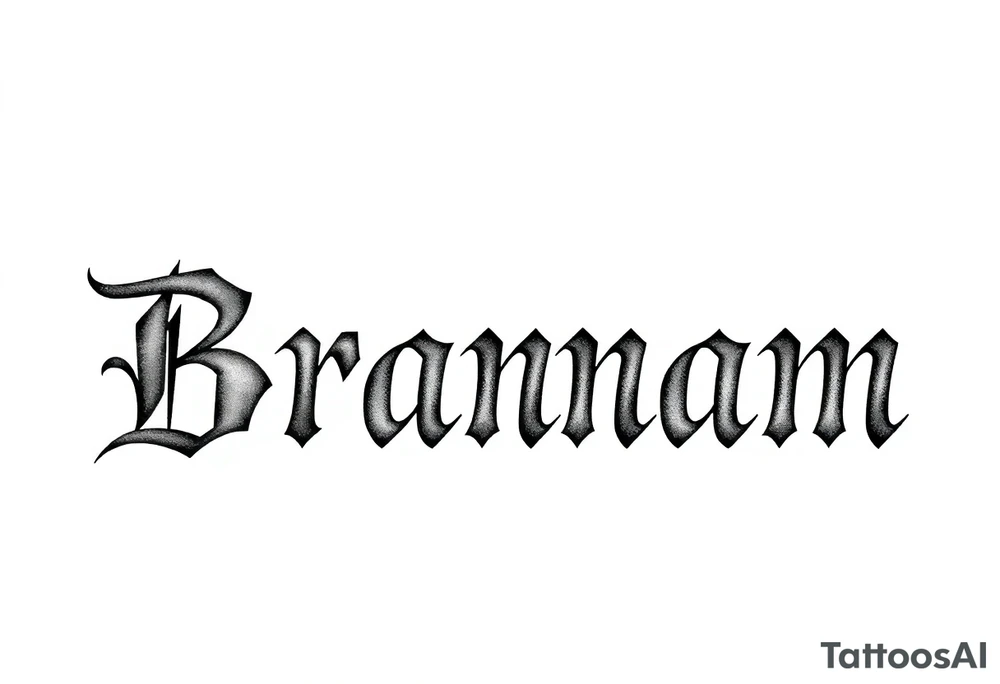 Branam tattoo idea