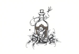 death bringer
poison bottle tattoo idea