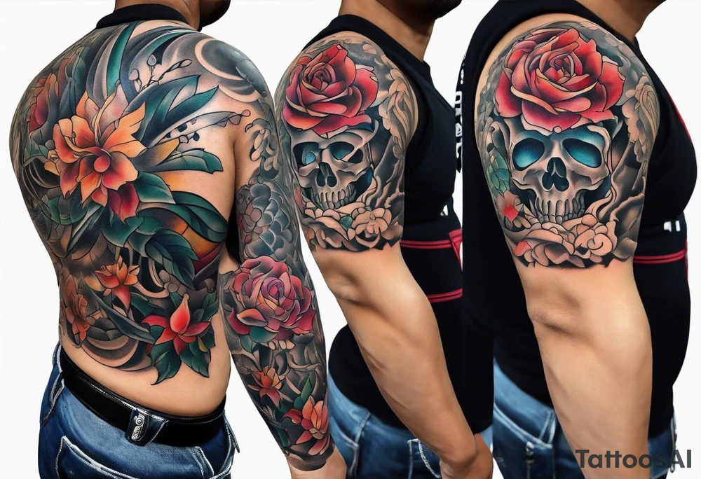 Sleeve tattoo idea