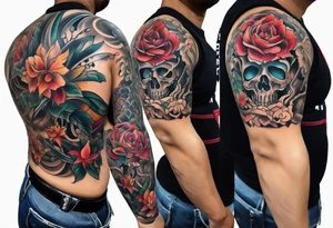 Sleeve tattoo idea