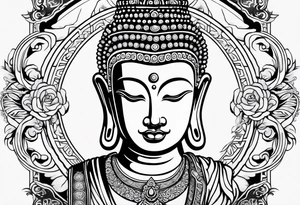 buddhism. hands tattoo idea