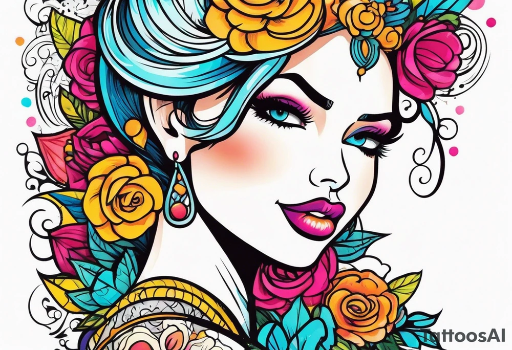 Beauty tattoo idea