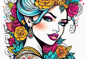 Beauty tattoo idea