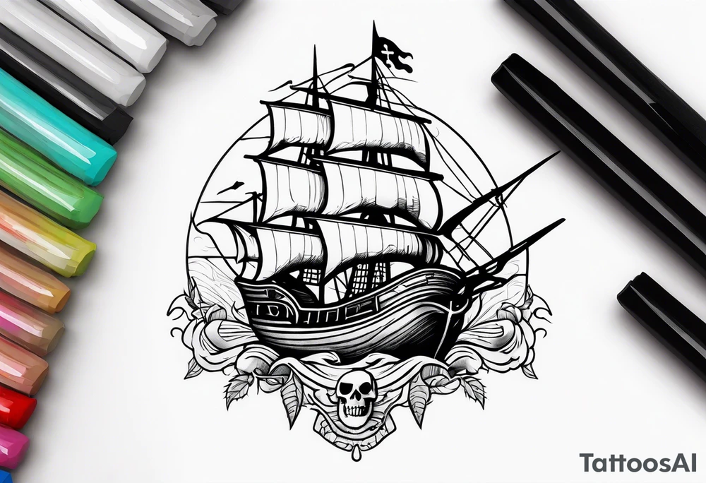 Piraterie tattoo idea