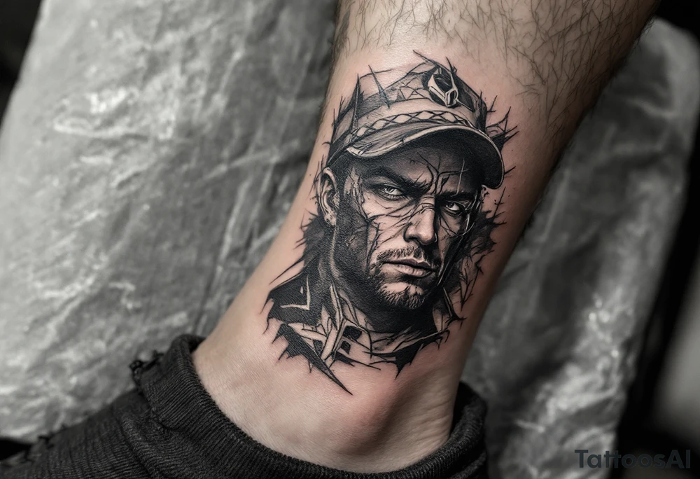 A portrait of this guy tattoo idea