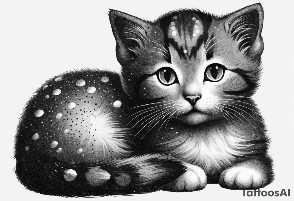 Cutie kitty tattoo idea