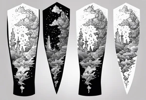Pillars of creation tattoo idea