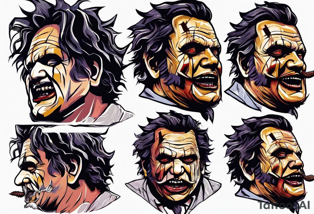 Leatherface tattoo idea