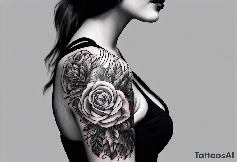 Hand wrapped around neck tattoo idea