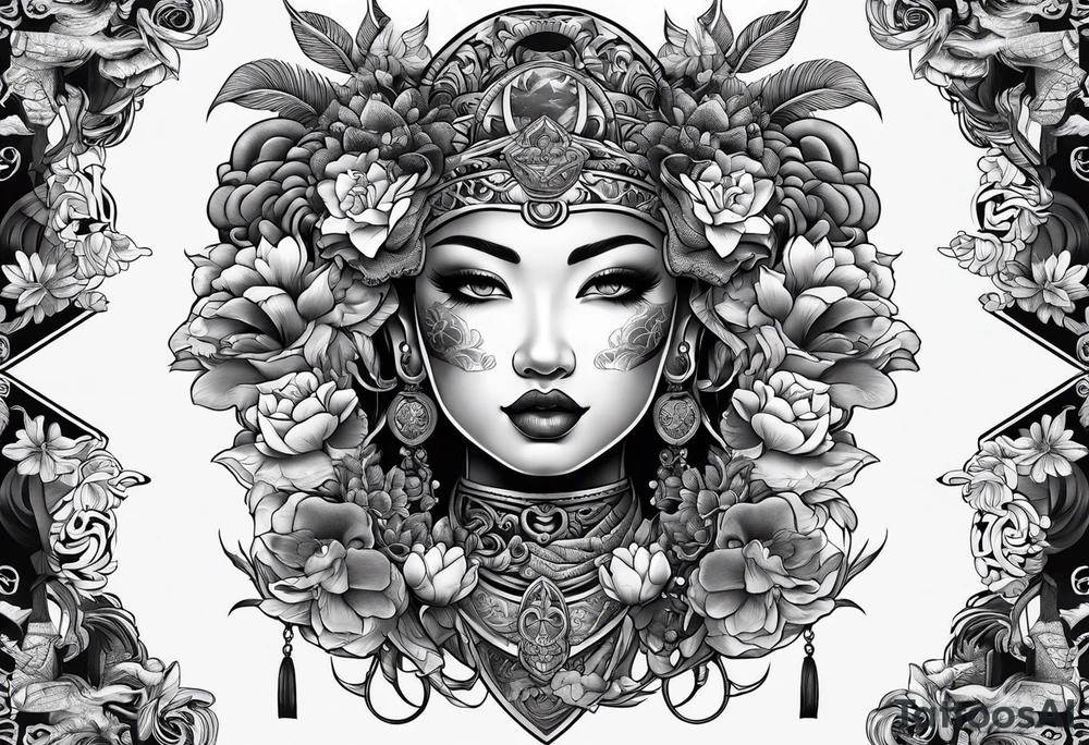 Hells paradise tattoo idea