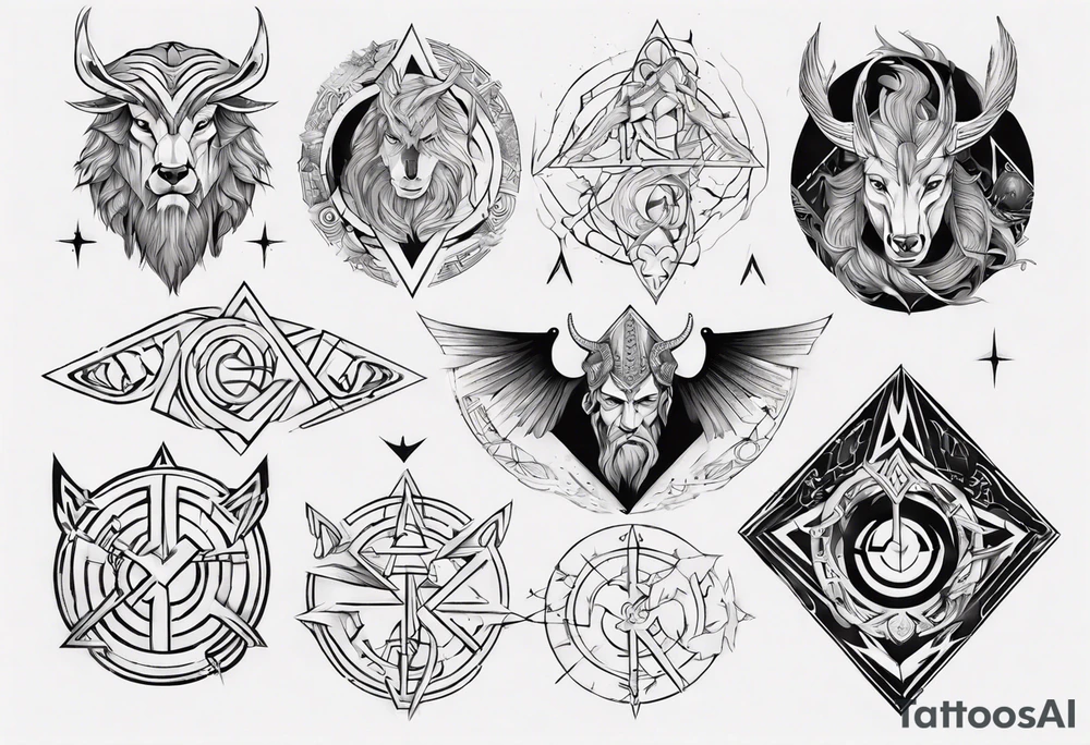 Norse mythology tattoo idea