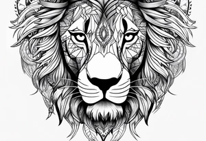lion king tattoo idea