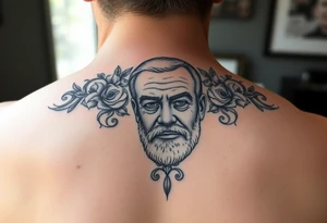 Memorial tattoo for passed away grandpa tattoo idea