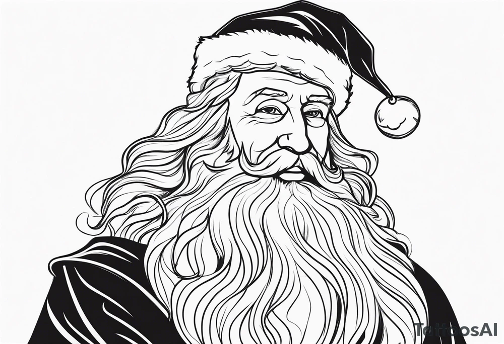 Santaclause tattoo idea