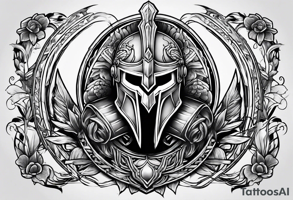 spartan tattoo idea
