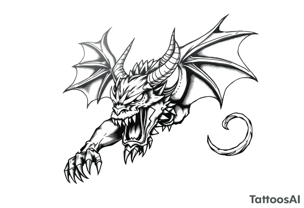 Balrog tattoo idea