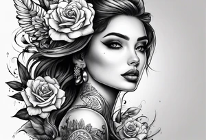 in loving memory tattoo idea