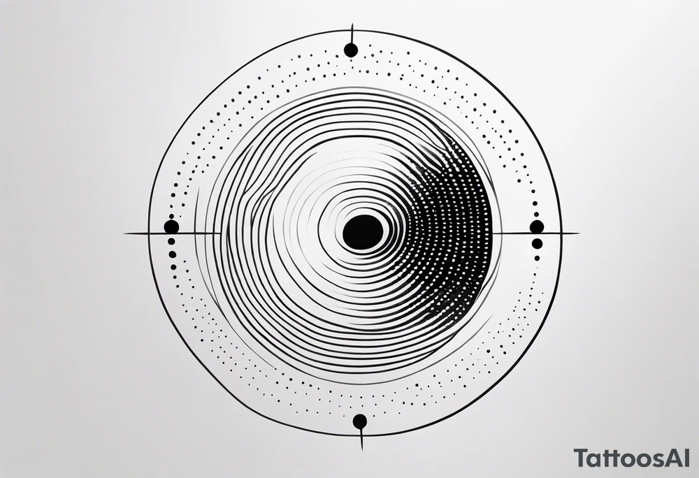 simple shape made from black dots and circles to go on upper arm/shoulder tattoo idea simple shape made from black dots and circles to go on upper arm/shoulder tattoo idea