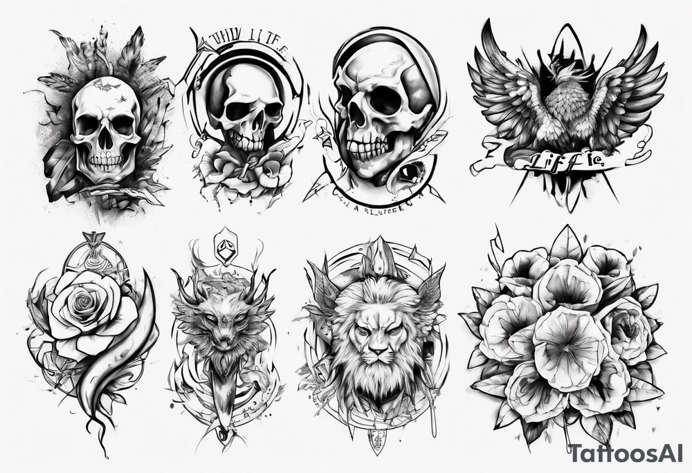 life tattoo idea